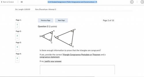 3.13 Graded Assignment (TGA): Congruence and Constructions - Part 2