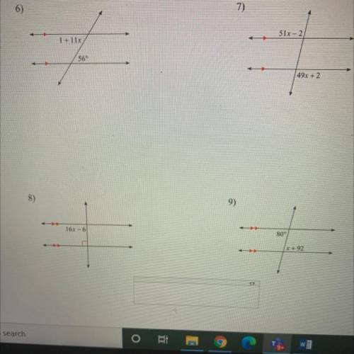 Solve for x . ( help me pls )