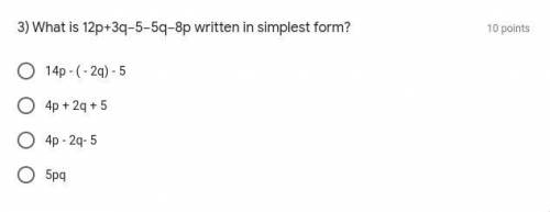 What is 8−7x+2y−3x+2y+3 written in simplest form?