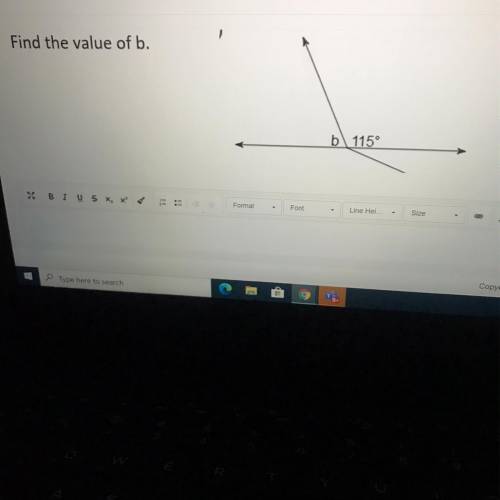 Find the value of b.