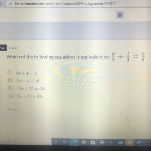 Which of the following equations is equivalent