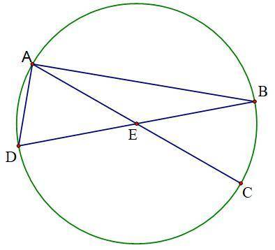 N Circle E, if measure of arc AB = 140, find the m