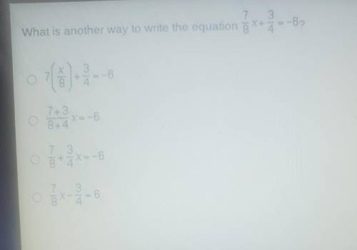 What is another way to write the equation