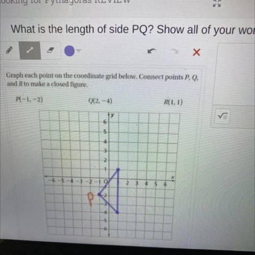 What is the length of side PQ? show all of your work.
