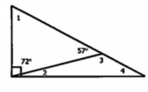 What is the measure of angle 3 and 4?