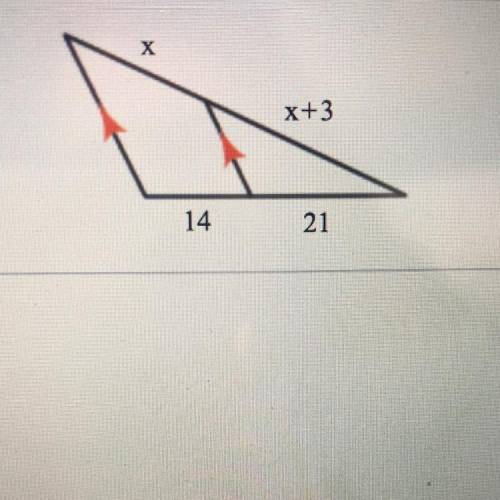 Solve for x please and explain!