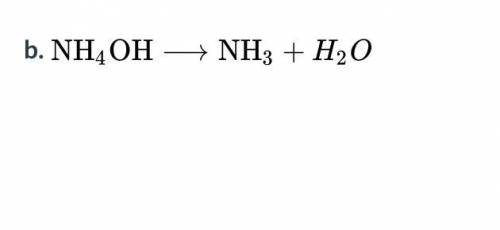 What type of reaction does each of the following equations represent?

A. Single replacement 
B. D