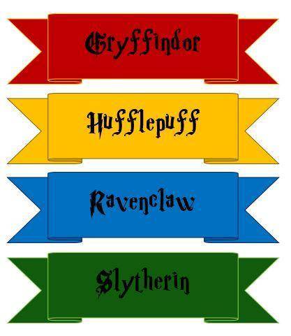 WHO LIKES HARRY POTTER?
WHAT HOUSE ARE YOU FROM?