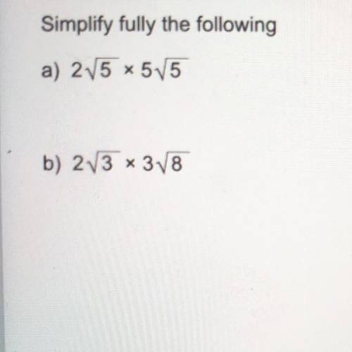 Help me please on letter b