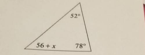 Find the missing angles in each triangle

PLS HELP I WILL GIVE U BRANLIEST I NEED ANSWERS AHHHH