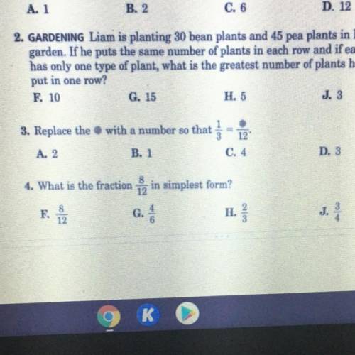 Can someone answer three and four?
