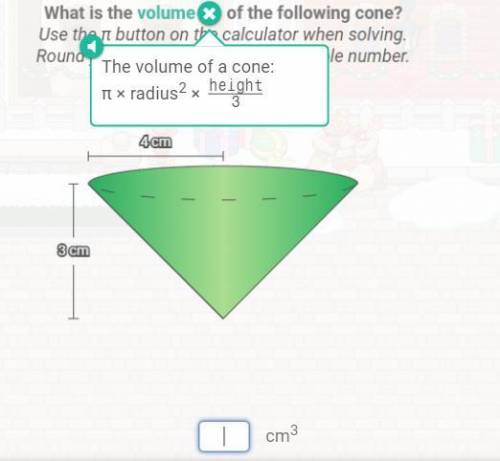 What is the volume for the cone