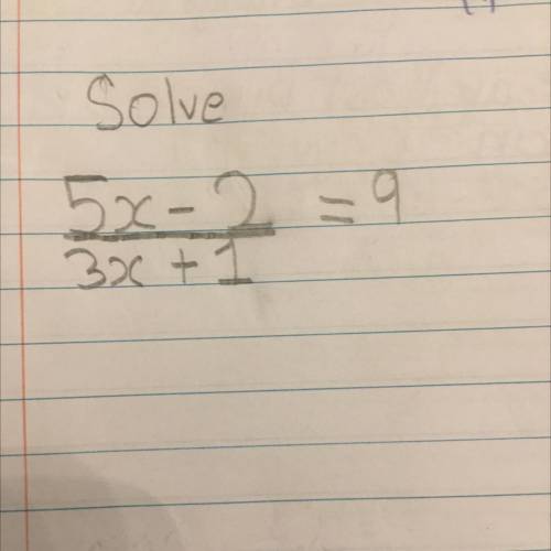 Please solve this linear equation will mark brainliest for correct answer