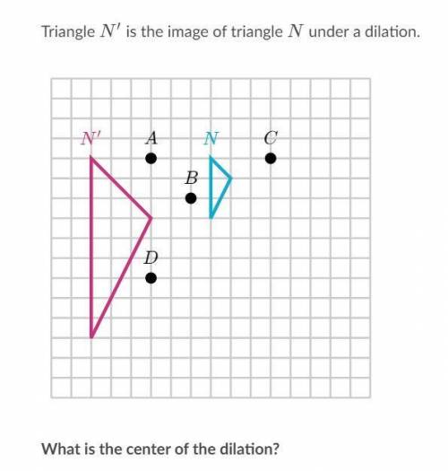 What is the center of dilation