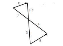 Find x and y
NEED HELP FASTTTTT