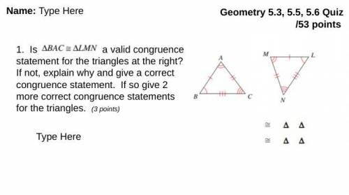 Is bac=lmn a valid congruence statement
