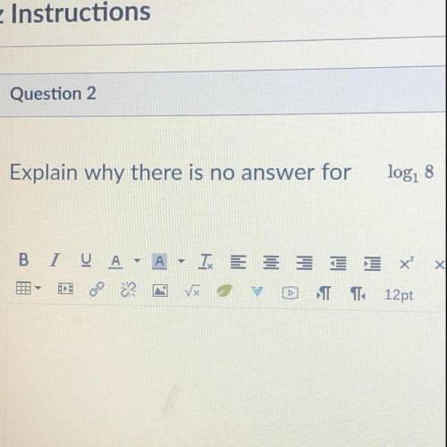 Explain why there is no answer for
logi 8
Help me plz