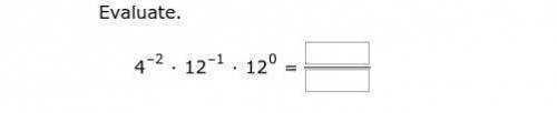 Can someone help with this Problem? It is about Evaluating expressions using properties of exponent