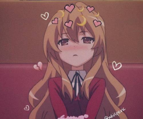 Be honest for these points...
Do you like ToraDora? Taiga will beat you up if you lie