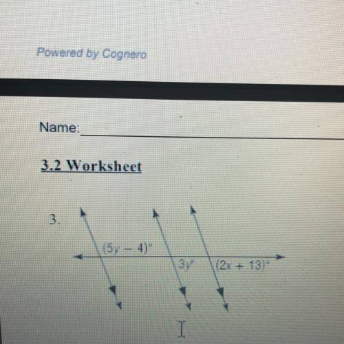 3.2 worksheet angles