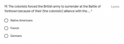 The colonists forced the British army to surrender at the Battle of Yorktown because of their (the