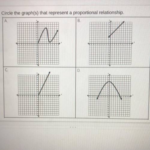 Which graphs are proportional?