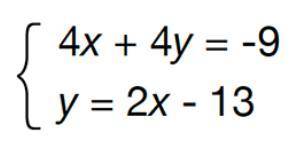 Which of the following ordered pairs are solutions to the system of equations below?

(-3, 7)
(3,