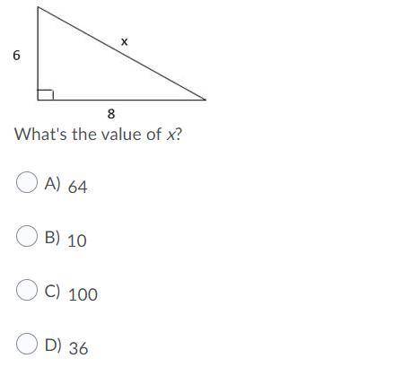 What's the value of x?