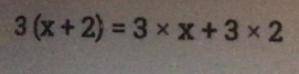 how do i do this math equation in distributive property and associative property please help me als