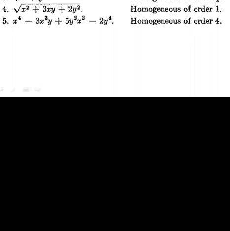 Homogenuos function who can solve it