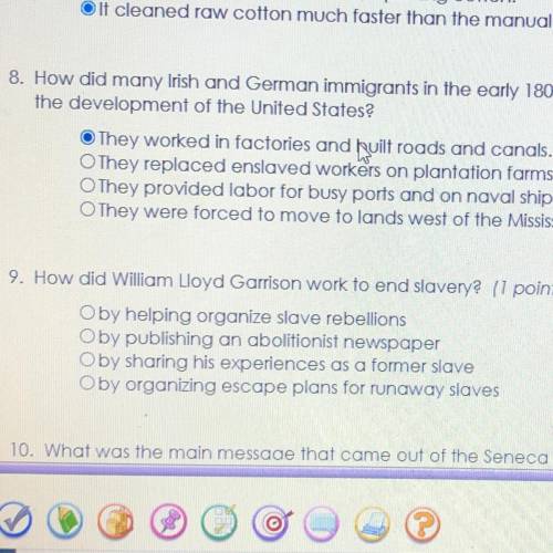 How did William Lloyd Garrison work to end slavery?