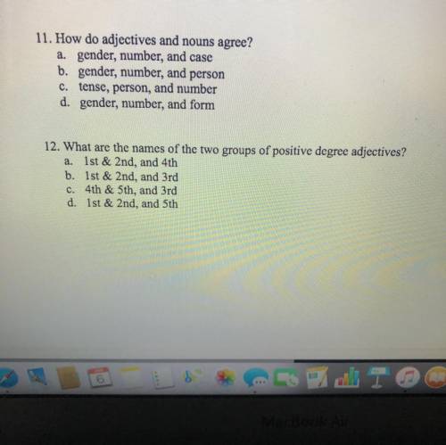 Anyone know these answers? (LATIN)
