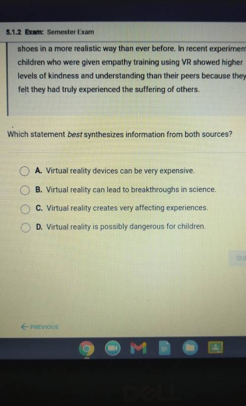 NEED HELP ASAP SOURCE 1: Psychologists worry that kids who spend too much time using virtual