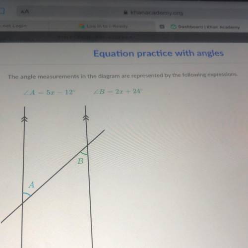 Ard | Khan Academy

My assignments
Equation practice with angles
The angle measurements in the dia