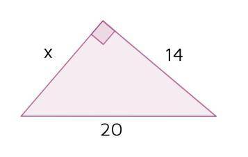 Look at the geometry question and solve for X.