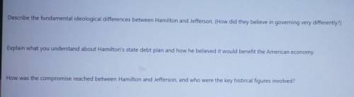 3 Questions about Hamilton!I'll mark brainliest!!