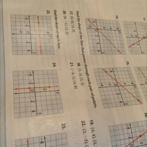 I only need help with 19-21. Any help is appreciated