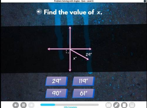 Find the value of x :>