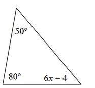 Solve the following for x