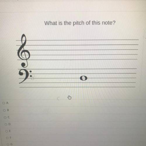 What is the pitch of this note?
Please help me