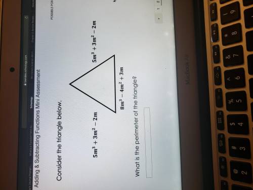 How to find the perimeter of a triangle? An image is attached.