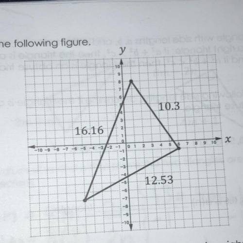 3.

Consider the following figure.
Determine if the triangle on the coordinate plane is a right tr