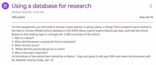 What should I choose for my research topic?