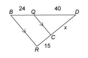 Whats the value of x in this question?