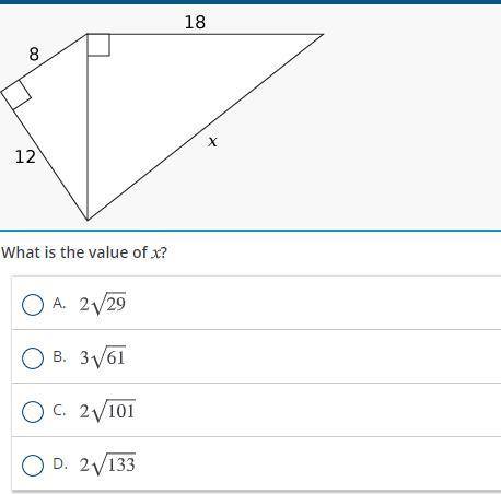 The first person to get the right with an explanation gets Brainliest
Find the value of X?
