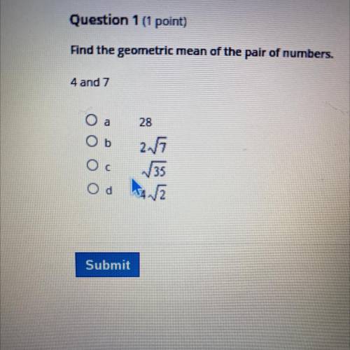 Please help
I know the answer but I need to know the work please explain
Answer is b