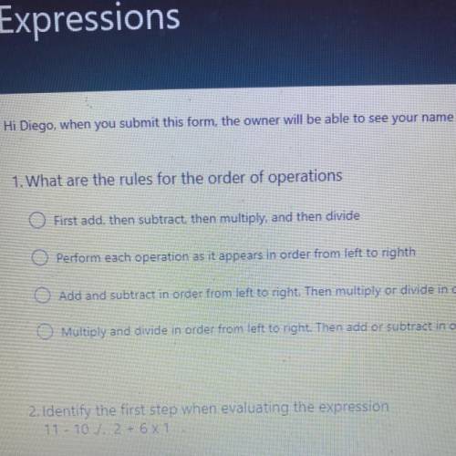 What are the rules for the order of operations