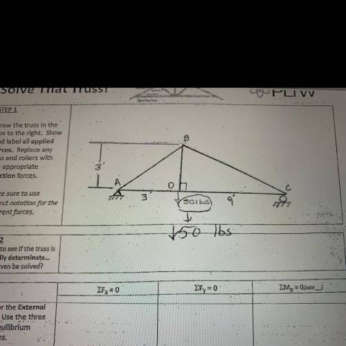 POE

1. Show the equation with substitution to determine if this truss static
determinate? (2 Poin