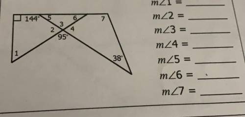 Find the missing angles