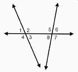 LIMITED TIME I AM BEING TIMED In the diagram, which pair of angles are alternate interior ang